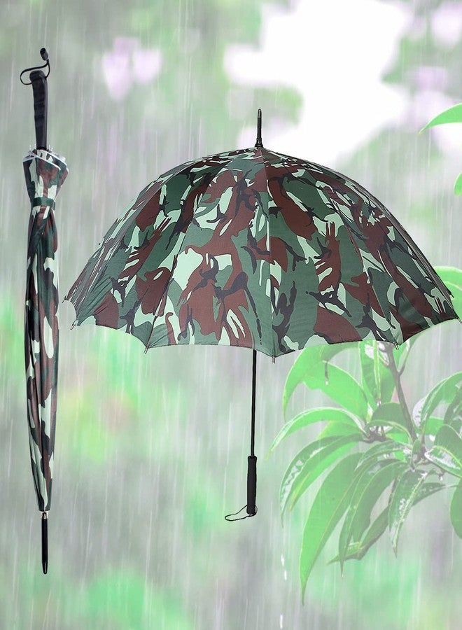 GLAN Military Printed Umbrella With Strong Long Handle Umbrella Big Size Great For Dressy And Formal Occasions For Men And Women - Image 4